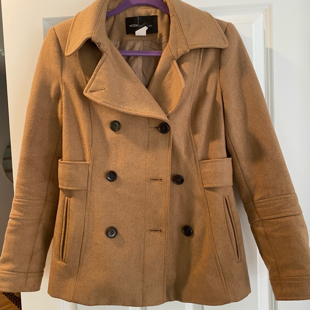 Tan Button Up Jacket